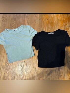 Zara Cropped T shirts Bundle